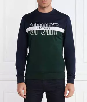 Толстовка Lacoste классического кроя, синий