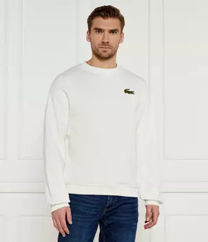 Толстовка Lacoste Loose fit, белый
