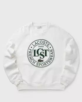 Толстовка Lacoste Loose Fit Sweatshirt, цвет flour