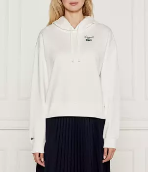 Толстовка Lacoste Oversize fit, экрю