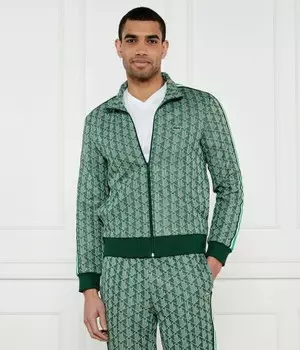Толстовка Lacoste Regular Fit, зеленый