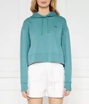 Толстовка Lacoste Relaxed Fit, бирюзовый
