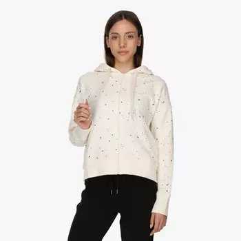 Толстовка Lady Balance с капюшоном и молнией во всю длину Champion, белый