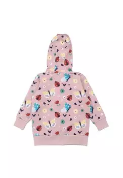 Толстовка Ladybugs Butterflies Walkiddy, розовый