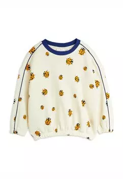 Толстовка LADYBUGS UNISEX Mini Rodini, слоновая кость