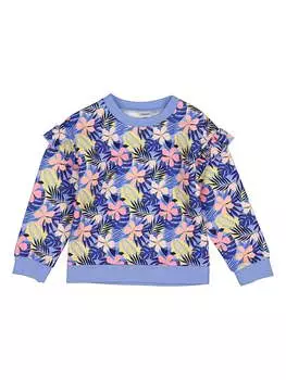 Толстовка lamino, цвет Lila/Gelb