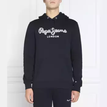 Толстовка Lamont классического кроя Pepe Jeans London, синий