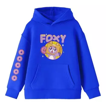 Толстовка LankyBox Foxy с рисунком для девочек 7–16 лет Licensed Character, синий
