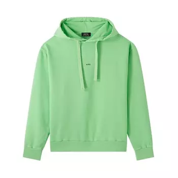 толстовка Larry Fluo APC, цвет Fluorescent Green