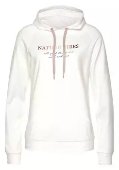 Толстовка LASCANA, белый