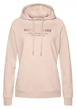 Толстовка LASCANA, бежевый