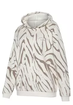 Толстовка Lascana, бежевый/темно-бежевый