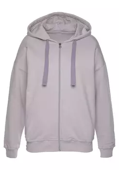 Толстовка LASCANA, цвет flieder
