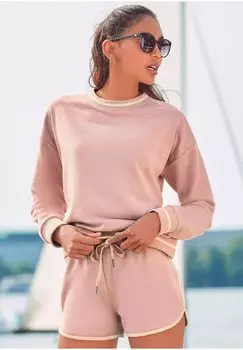 Толстовка LASCANA, цвет ros