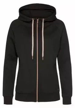 Толстовка LASCANA Kapuzen, черный