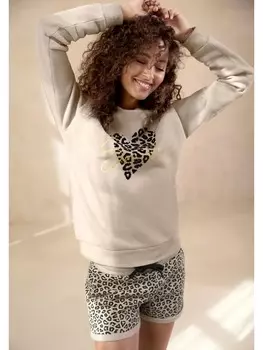 Толстовка LASCANA, песочный