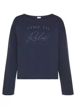 Толстовка Lascana, темно-синий