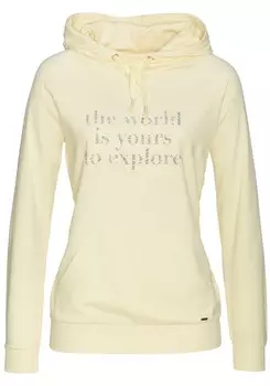 Толстовка LASCANA, желтый