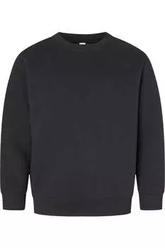 Толстовка LAT Youth Elevated из флиса с круглым вырезом, черный