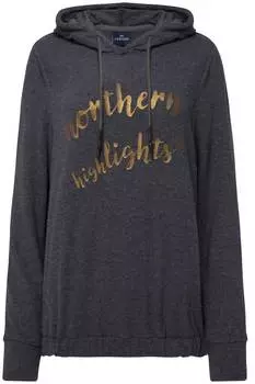 Толстовка LAURASN, цвет dunkelgrau melange