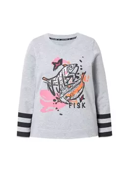 Толстовка LAURASN, цвет grau melange