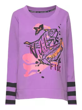 Толстовка LAURASN, фиолетовый