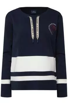 Толстовка LAURASN, морской