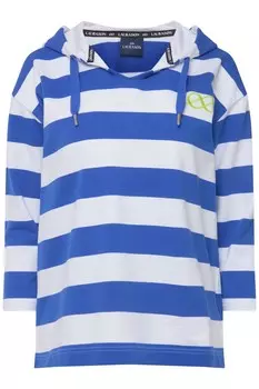 Толстовка Laurasn, небесно-голубой/белый