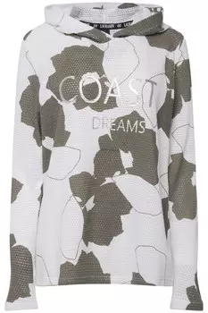 Толстовка Laurasn, зеленый/белый