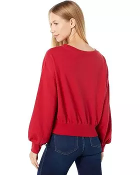 Толстовка Lauren James USC Trojans Cropped Crew Neck Sweatshirt, цвет Cardinal