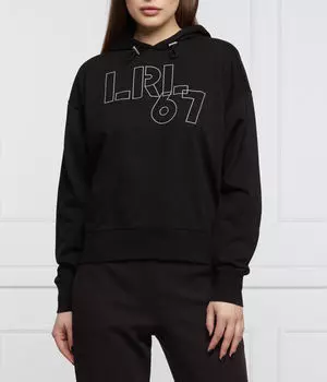 Толстовка Lauren Ralph Lauren Regular Fit, черный