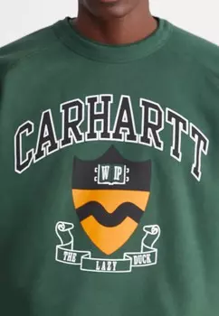 Толстовка LAZY DUCK ACADEMY Carhartt WIP, темно-зеленый