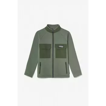 Толстовка Le Temps Des Cerises Moltobo Full Zip, зеленый