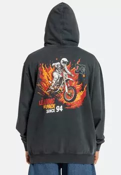 Толстовка LEADING THE PACK - Hoodie DC Shoes, темно-серый