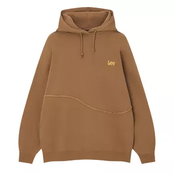 Толстовка Lee x Pull&Bear Embroidery, коричневый