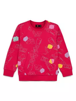 Толстовка LEGO wear, цвет dark pink