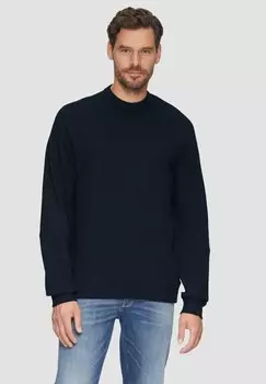 Толстовка LEICHTES MIT CREWNECK UND RAGLANRMELN s.Oliver, темно-синий