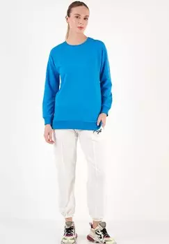 Толстовка LELA, бирюзовый