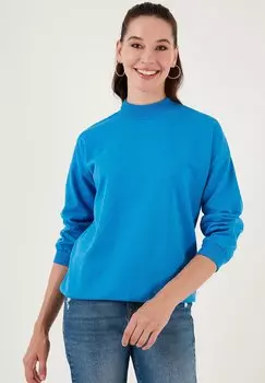 Толстовка LELA, бирюзовый