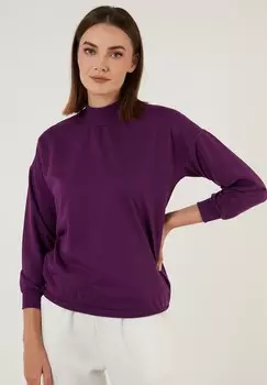 Толстовка LELA, фиолетовый