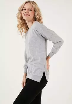 Толстовка LELA, светло-серый