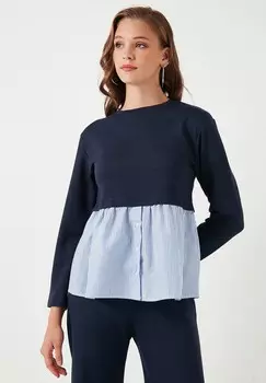 Толстовка LELA, темно-синий