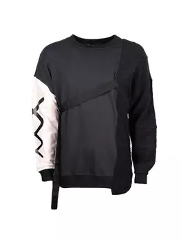 Толстовка лен Nicolo Tonetto, черный