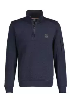 Толстовка LERROS "LERROS Sweattroyer с инновационным дизайном", цвет морской волны