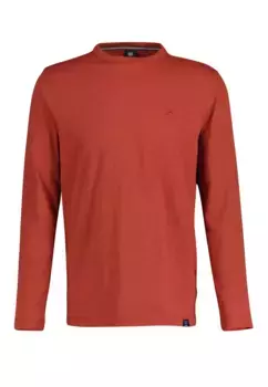 Толстовка LERROS "Рубашка LERROS с длинными рукавами структурированного вида", красный