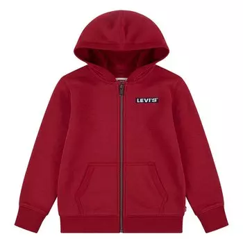 Толстовка Levi's Boxtab Full Zip, красный