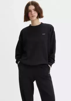 Толстовка Levi's "EVERYDAY" с небольшим логотипом на груди, цвет Caviar
