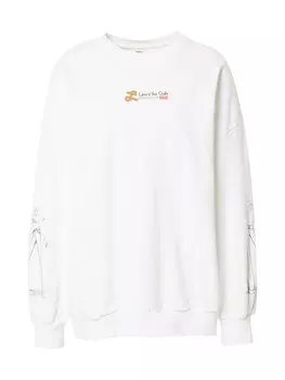 Толстовка LEVI'S Graphic Prism Crew, белый