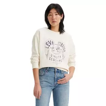 Толстовка Levi's Graphic Signature, бежевый