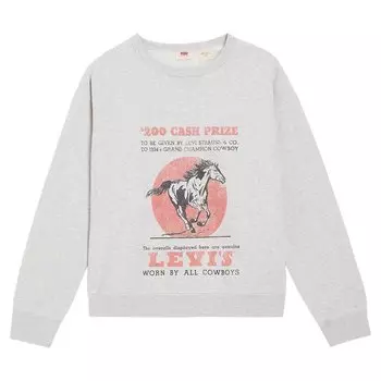 Толстовка Levi's Graphic Signature, серый
